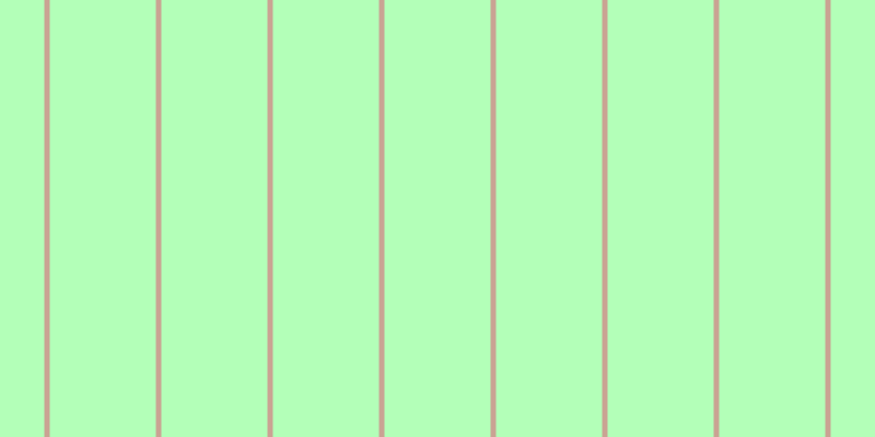 #b3ffb8, #caa393 vertical lines, five pixels wide, ninety-seven pixels apart