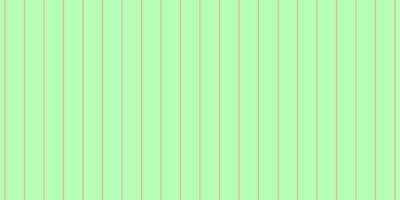 #b3ffb8, #eba393 vertical lines, two pixels wide, thirty-seven pixels apart