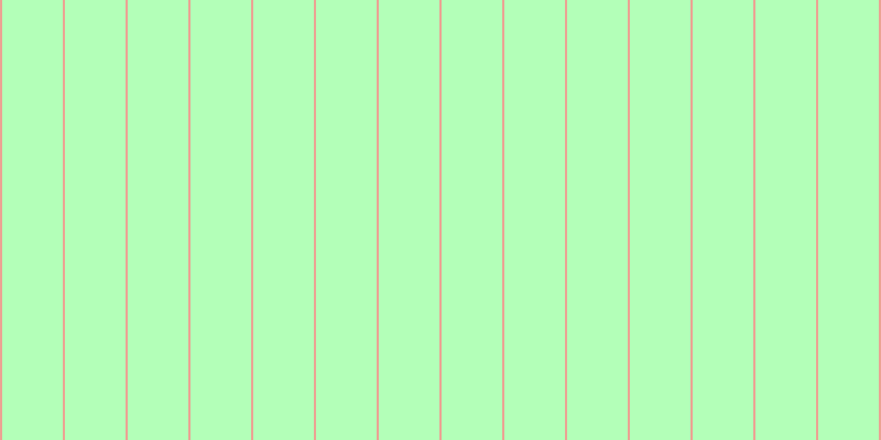 #b3ffb8, #eba393 vertical lines, two pixels wide, fifty-five pixels apart