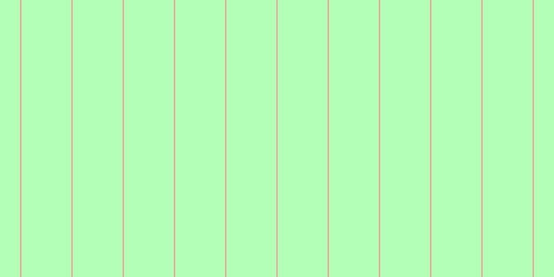 #b3ffb8, #eba393 vertical lines, two pixels wide, seventy-two pixels apart