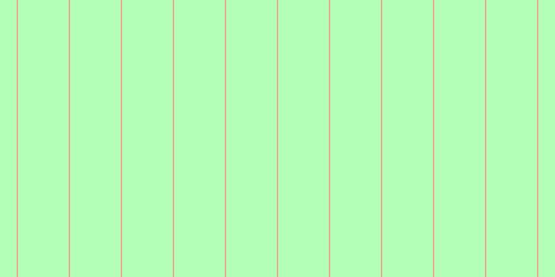 #b3ffb8, #eba393 vertical lines, two pixels wide, seventy-three pixels apart