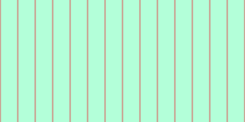 #b3ffd9, #caa393 vertical lines, five pixels wide, fifty-two pixels apart