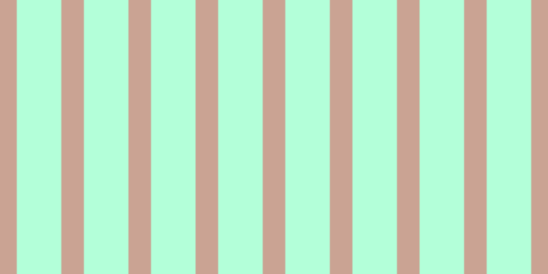 #b3ffd9, #caa393 vertical lines, thirty-three pixels wide, sixty-five pixels apart