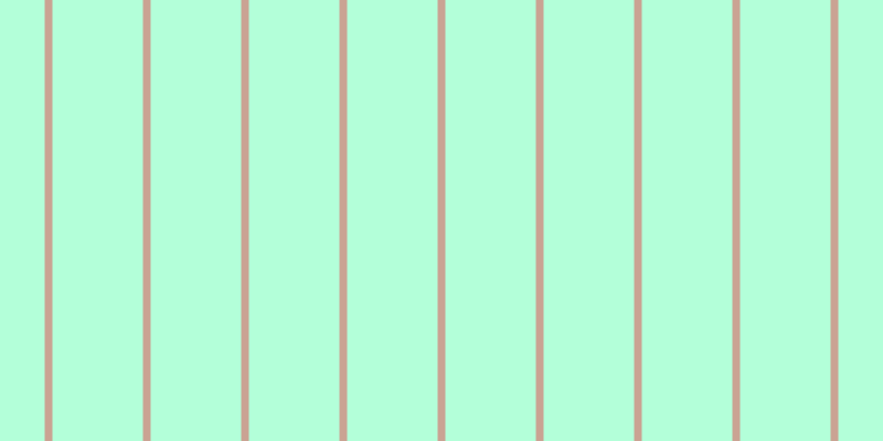 #b3ffd9, #caa393 vertical lines, seven pixels wide, eighty-two pixels apart