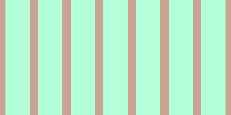 #b3ffd9, #caa393 vertical lines, twenty-nine pixels wide, eighty-four pixels apart