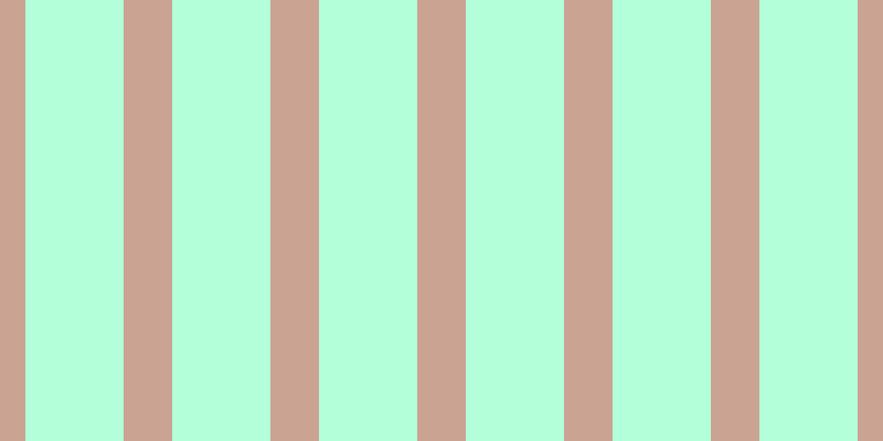 #b3ffd9, #caa393 vertical lines, forty-four pixels wide, eighty-nine pixels apart