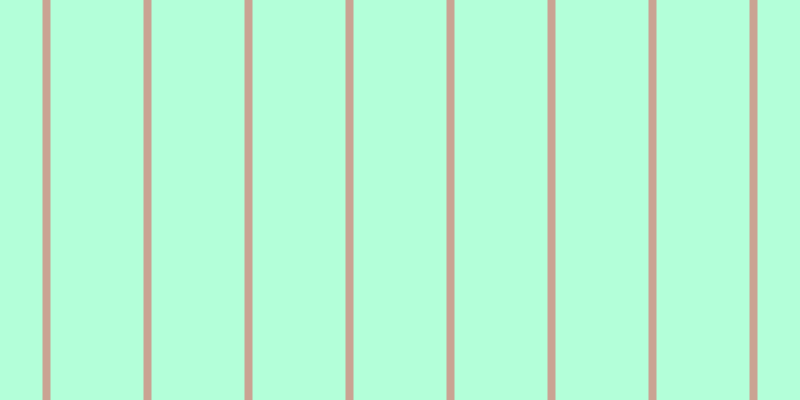 #b3ffd9, #caa393 vertical lines, eight pixels wide, ninety-three pixels apart