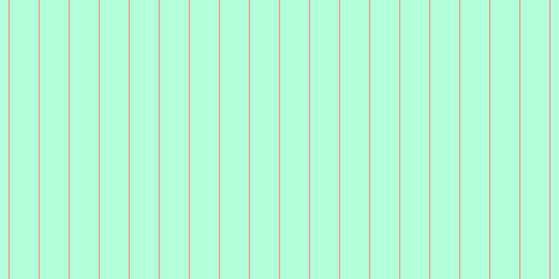 #b3ffd9, #eba393 vertical lines, two pixels wide, forty-one pixels apart
