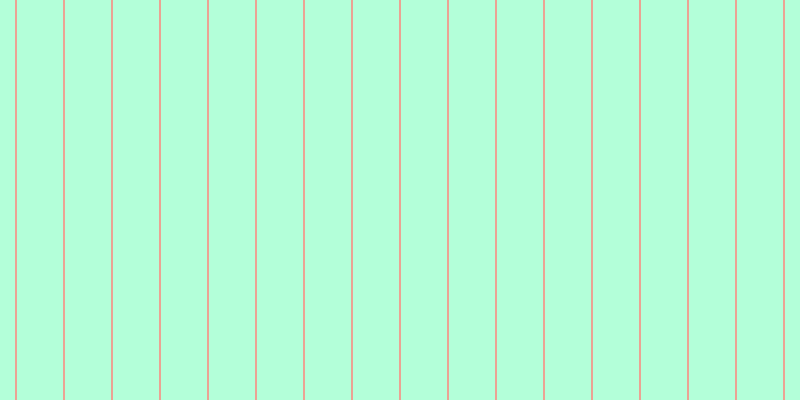 #b3ffd9, #eba393 vertical lines, two pixels wide, forty-six pixels apart