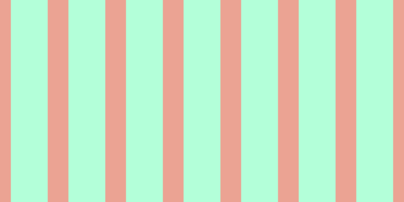 #b3ffd9, #eba393 vertical lines, forty-one pixels wide, seventy-three pixels apart