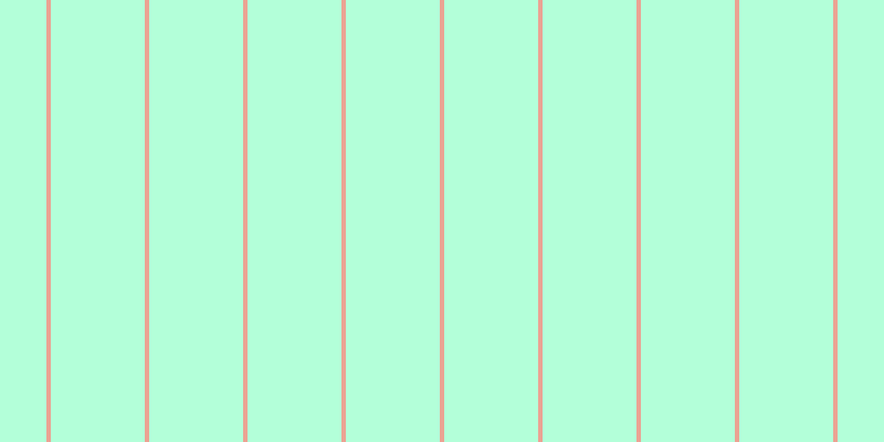 #b3ffd9, #eba393 vertical lines, four pixels wide, eighty-five pixels apart