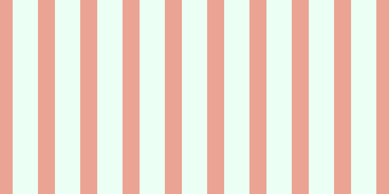 #b3ffd9 (25%), #eba393 vertical lines, thirty-five pixels wide, fifty-two pixels apart