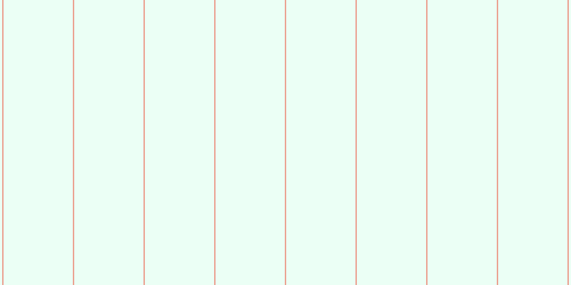 #b3ffd9 (25%), #eba393 vertical lines, two pixels wide, ninety-seven pixels apart