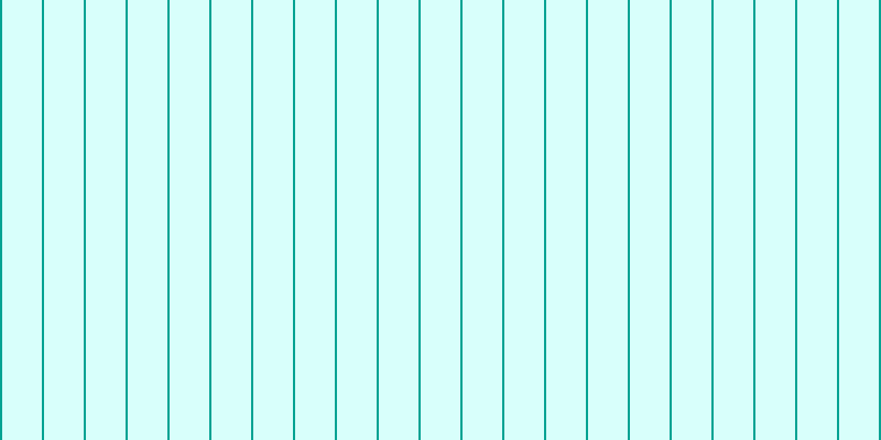 #b3fffa (50%), #04a393 vertical lines, two pixels wide, thirty-six pixels apart