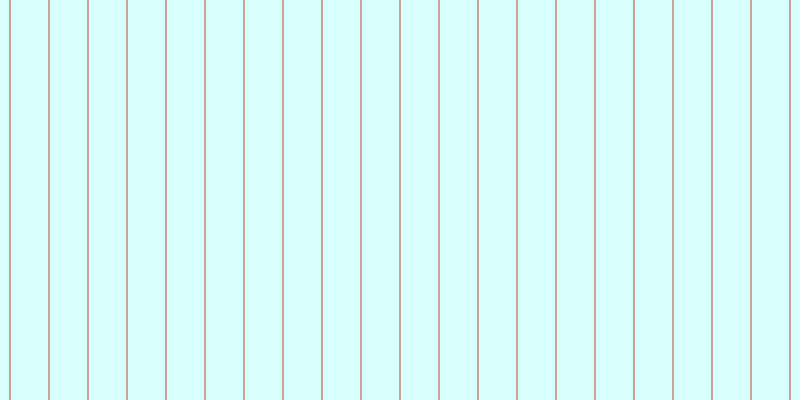#b3fffa (50%), #caa393 vertical lines, two pixels wide, thirty-seven pixels apart