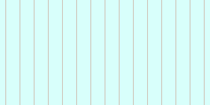 #b3fffa (50%), #caa393 vertical lines, two pixels wide, fifty-two pixels apart