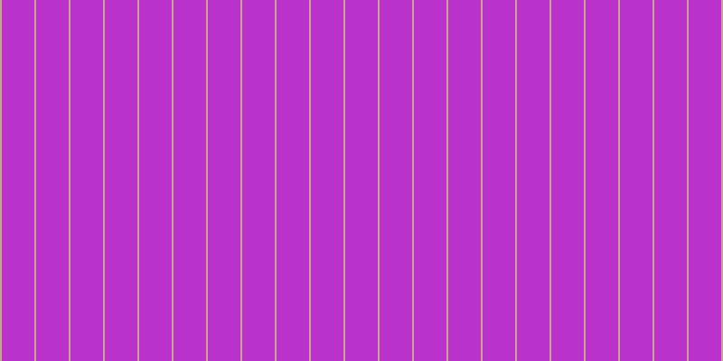 #ba32cc, #caa393 vertical lines, two pixels wide, thirty-six pixels apart