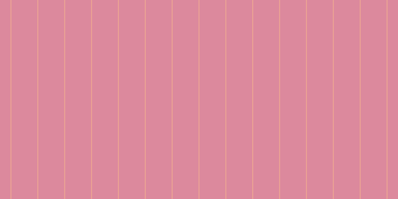 #bb143c (50%), #eba393 vertical lines, two pixels wide, fifty-two pixels apart