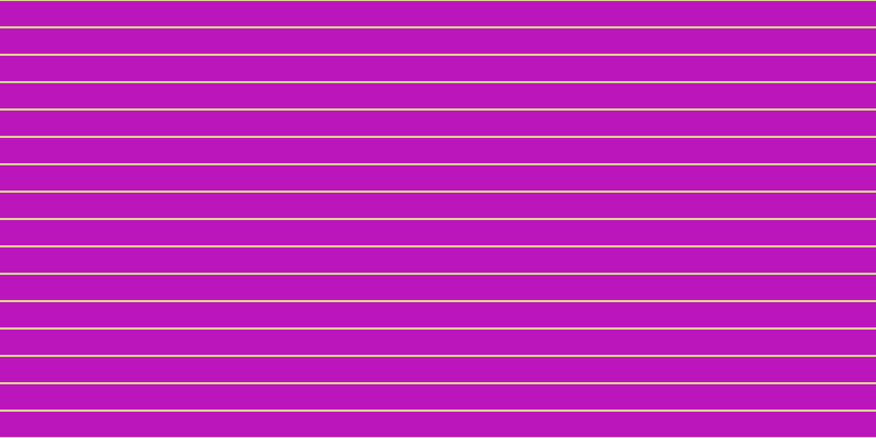 #bb16bb, #dbd393 horizontal lines, two pixels wide, twenty-three pixels apart
