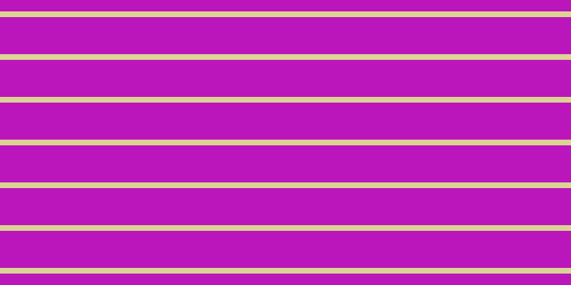 #bb16bb, #dbd393 horizontal lines, eight pixels wide, fifty-two pixels apart