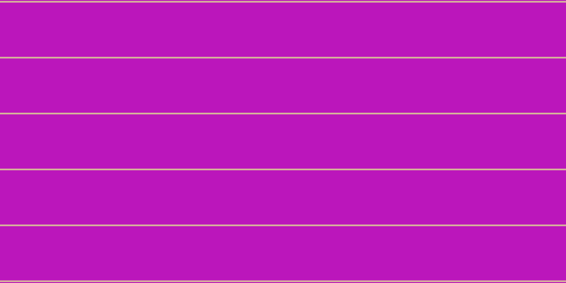 #bb16bb, #dbd393 horizontal lines, two pixels wide, seventy-seven pixels apart