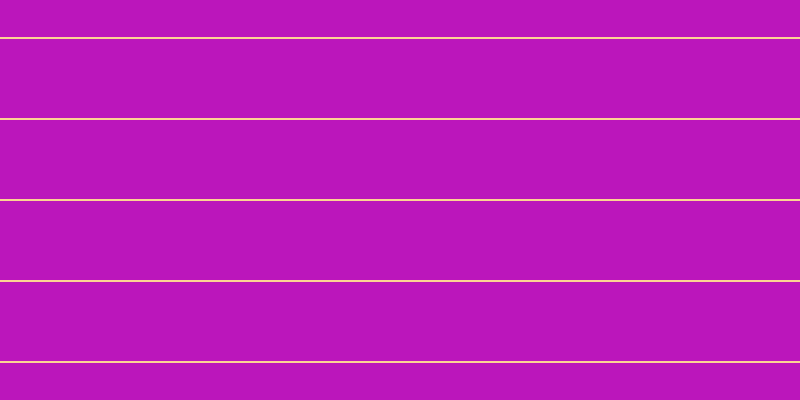 #bb16bb, #fcd393 horizontal lines, two pixels wide, seventy-nine pixels apart