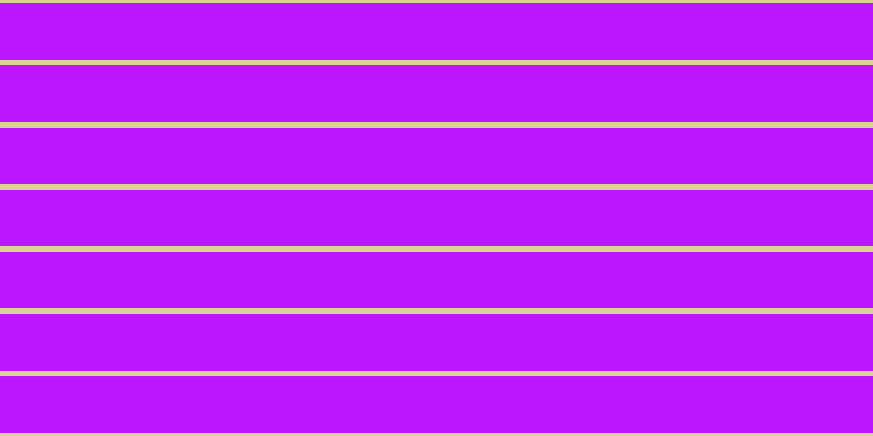 #bb16fd, #dbd393 horizontal lines, five pixels wide, fifty-two pixels apart