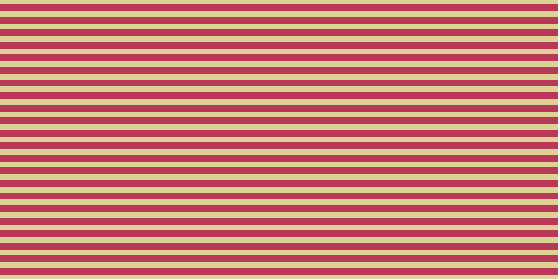 #bb3758, #dbd393 horizontal lines, eight pixels wide, ten pixels apart