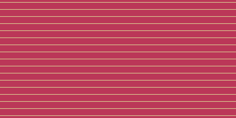 #bb3758, #dbd393 horizontal lines, two pixels wide, twenty-two pixels apart