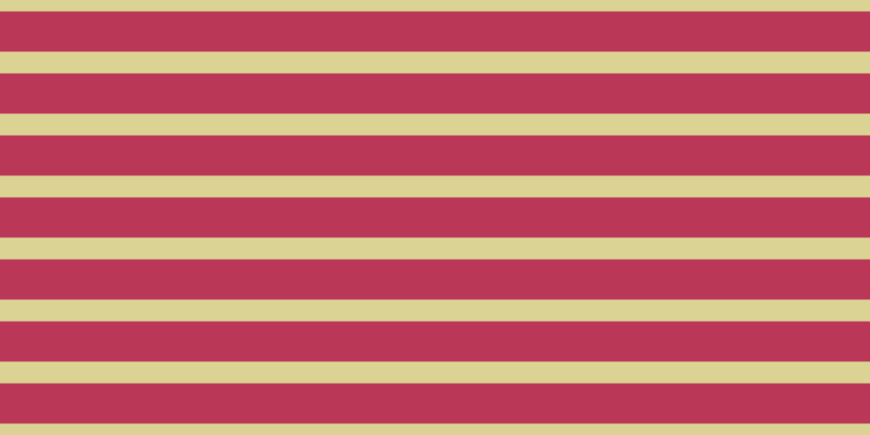#bb3758, #dbd393 horizontal lines, twenty pixels wide, thirty-seven pixels apart