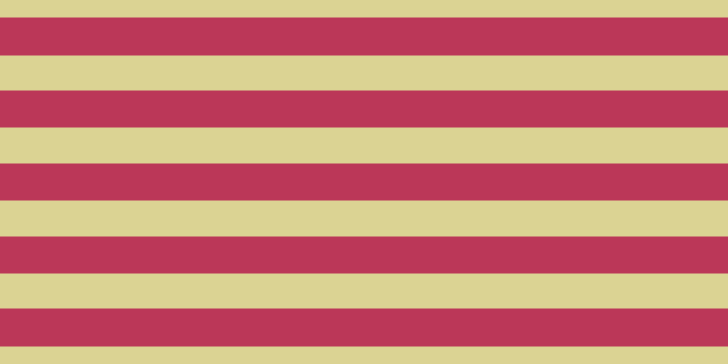 #bb3758, #dbd393 horizontal lines, thirty-nine pixels wide, forty-one pixels apart