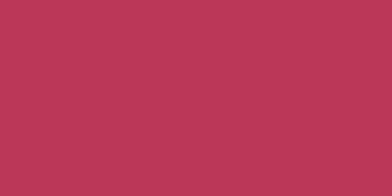 #bb3758, #dbd393 horizontal lines, one pixels wide, fifty-six pixels apart