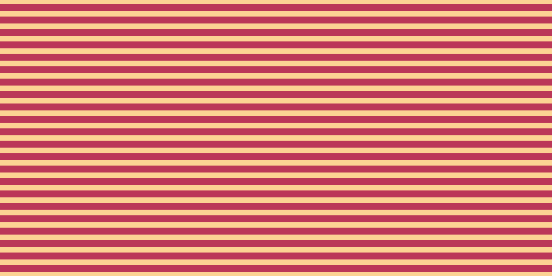 #bb3758, #fcd393 horizontal lines, eight pixels wide, ten pixels apart