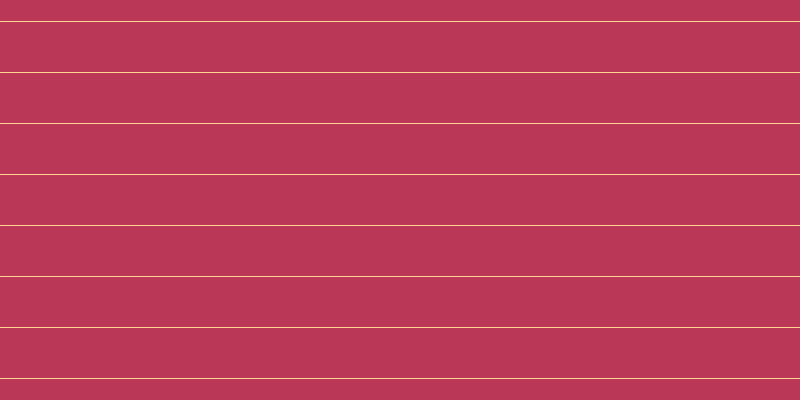 #bb3758, #fcd393 horizontal lines, one pixels wide, fifty pixels apart