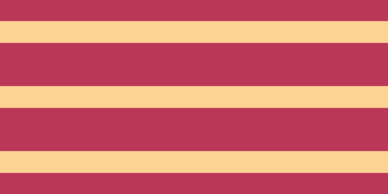 #bb3758, #fcd393 horizontal lines, forty-five pixels wide, eighty-nine pixels apart