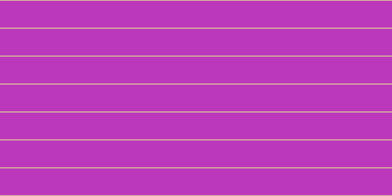 #bb37bb, #dbd393 horizontal lines, two pixels wide, fifty-five pixels apart