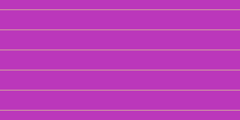 #bb37bb, #dbd393 horizontal lines, two pixels wide, sixty-five pixels apart