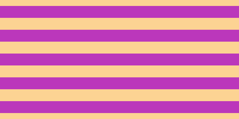 #bb37bb, #fcd393 horizontal lines, forty pixels wide, forty pixels apart