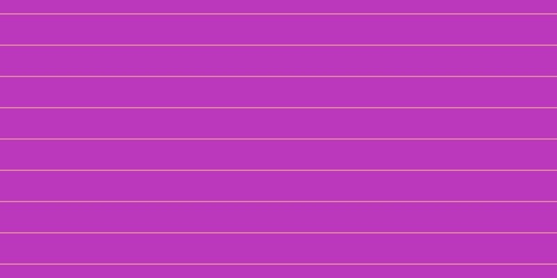 #bb37bb, #fcd393 horizontal lines, one pixels wide, forty-four pixels apart