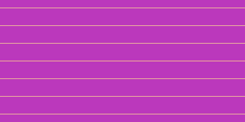 #bb37bb, #fcd393 horizontal lines, two pixels wide, fifty-six pixels apart