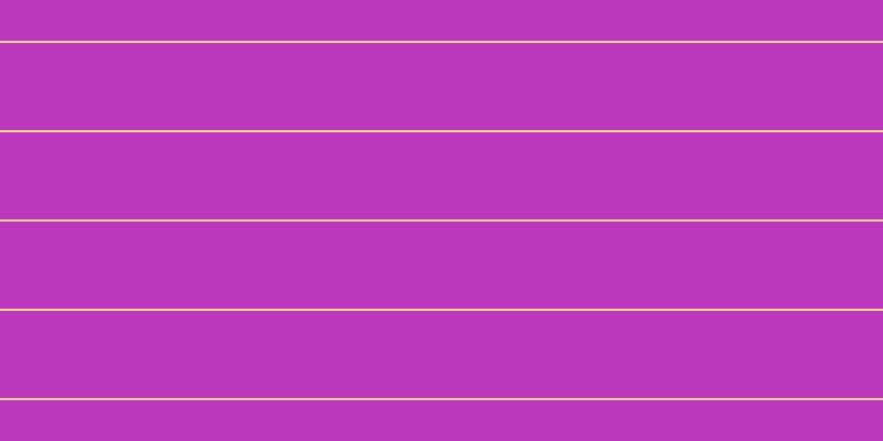 #bb37bb, #fcd393 horizontal lines, two pixels wide, seventy-nine pixels apart