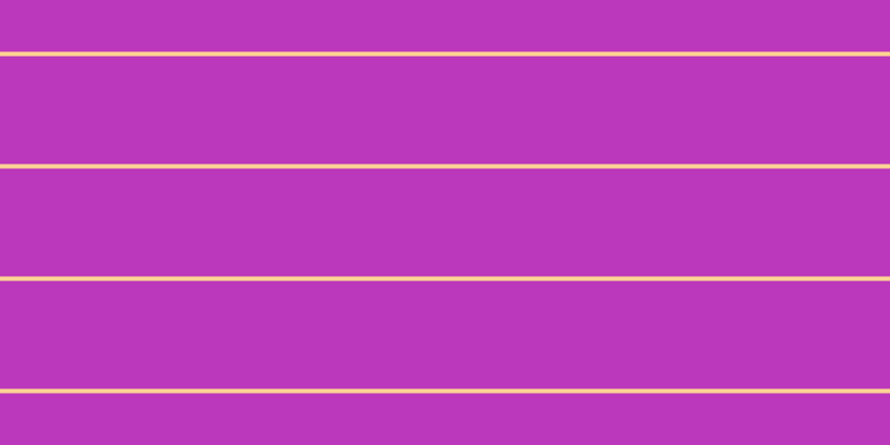 #bb37bb, #fcd393 horizontal lines, four pixels wide, ninety-seven pixels apart