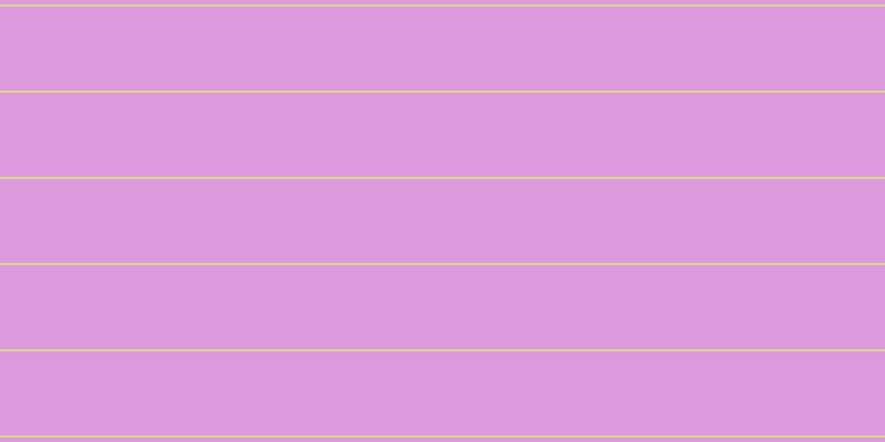 #bb37bb (50%), #dbd393 horizontal lines, two pixels wide, seventy-six pixels apart