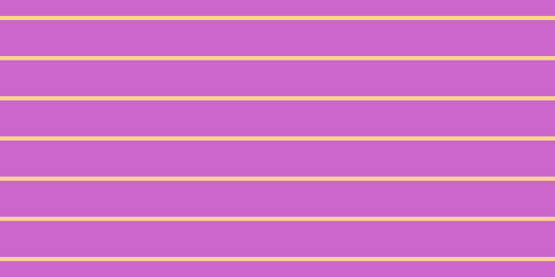 #bb37bb (75%), #fcd393 horizontal lines, six pixels wide, fifty-two pixels apart