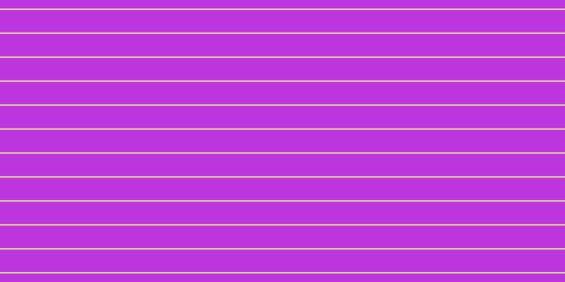 #bb37dc, #dbd393 horizontal lines, two pixels wide, thirty-two pixels apart