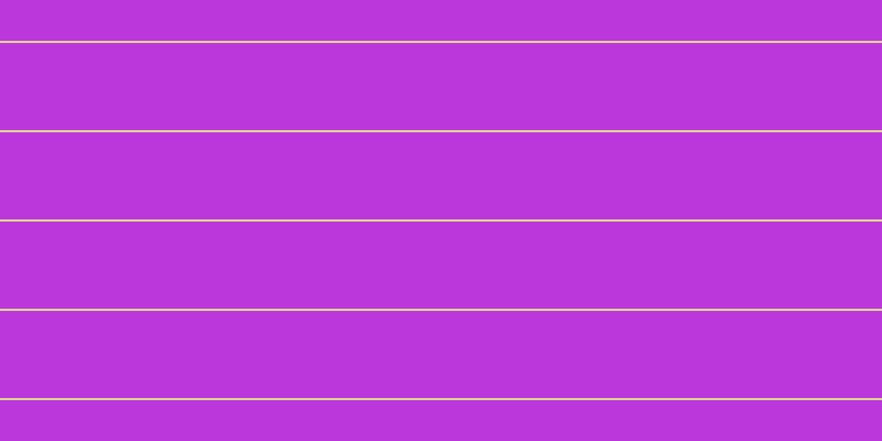 #bb37dc, #dbd393 horizontal lines, two pixels wide, seventy-nine pixels apart