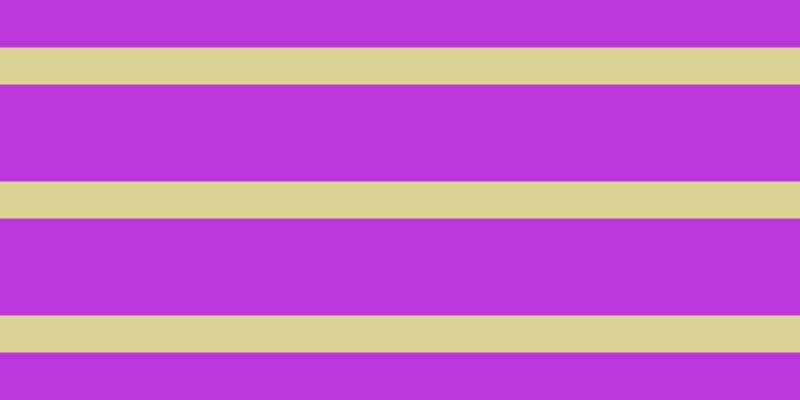 #bb37dc, #dbd393 horizontal lines, thirty-seven pixels wide, ninety-seven pixels apart