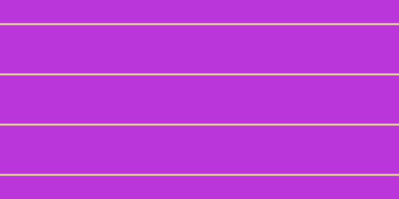 #bb37dc, #dbd393 horizontal lines, four pixels wide, ninety-seven pixels apart