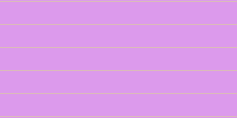 #bb37dc (50%), #dbd393 horizontal lines, two pixels wide, seventy-six pixels apart
