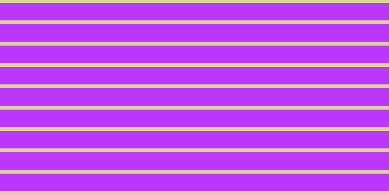 #bb37fd, #dbd393 horizontal lines, eight pixels wide, thirty-six pixels apart